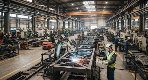 Industrial manufacturing facility
