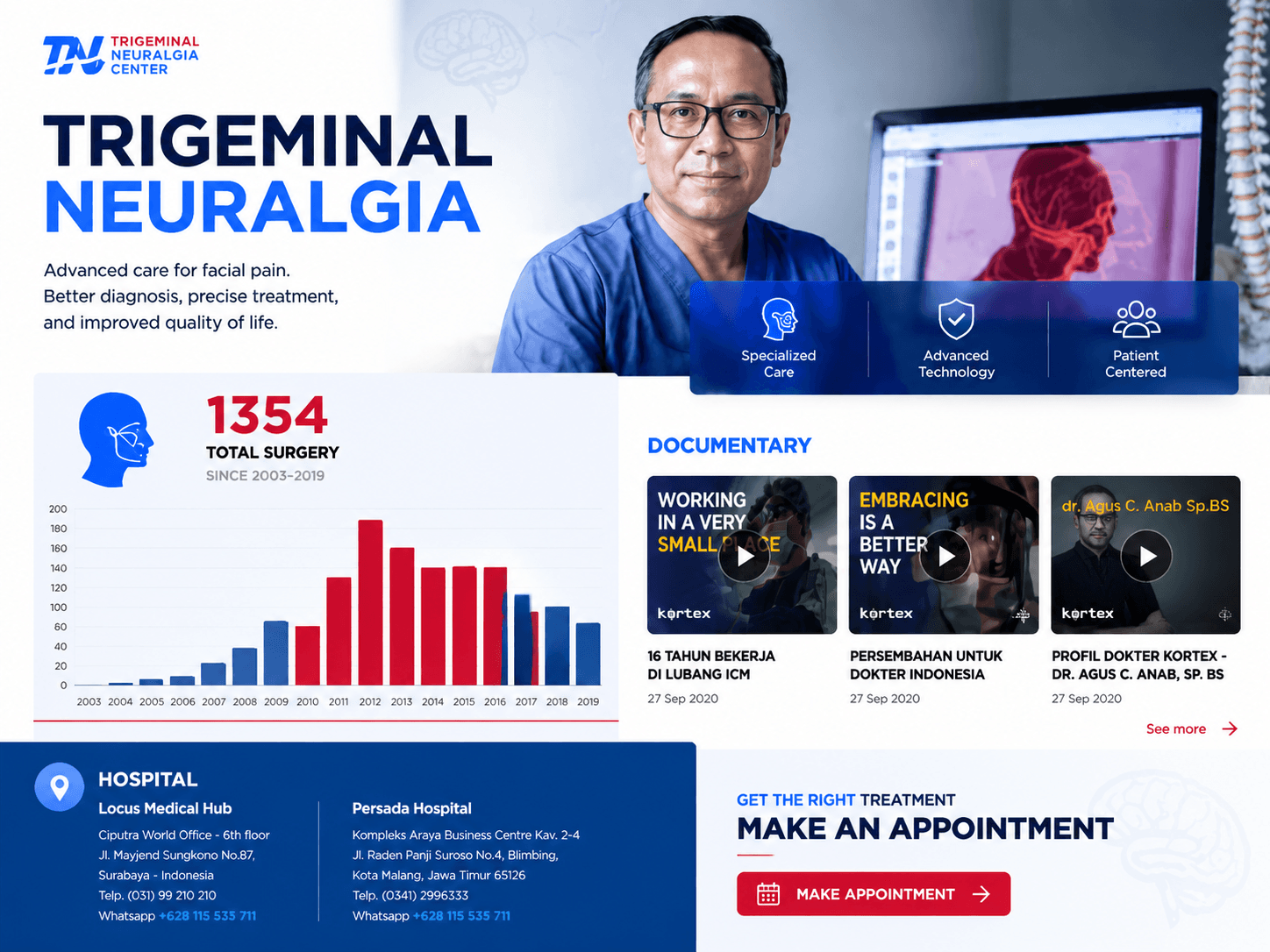 Government public information website platform showcasing official communication and organizational updates